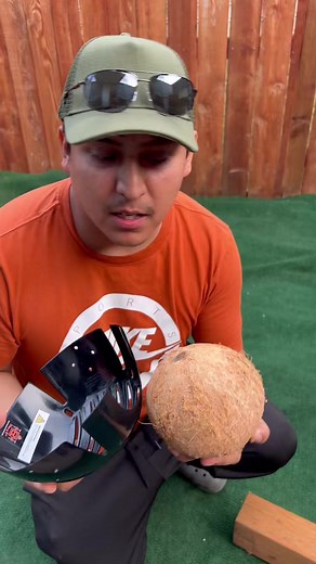 Testing the ez home bump cap on the coconut 🥥 #test #testing #bumpcap #bumpinsert #design #contractor #construction #diy #electrician #sparky #hvac #plumber #constructionfails #electricians #contractors #handyman #painter #lawncare #landscaper | Eduardo Lopez