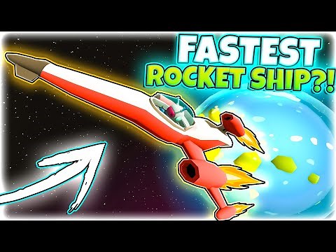 I Built The FASTEST ROCKETSHIP in Wobbly Life Space Update!!