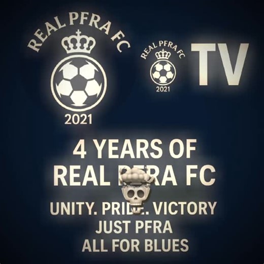 REAL PFRA FC TV on Instagram: "REAL PFRA FC 💙👑🤍 OFFICIAL PAGE : @realpfrafc UNITY. PRIDE. VICTORY 🔥 JUST PFRA 🔵⚪️ VIVA PFRA 🔵⚪️ ALL FOR BLUES 🔵⚪️"