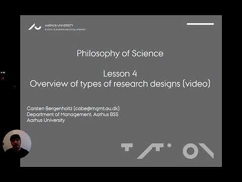 Lesson 4: Types of research designs
