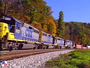 Trains are seen at Falls Cut Tunnel and the mile 199 curve. From the Pentrex show "Into The Allegheny Range, Part 4, Sand Patch" https://rfd.video/Allegheny4 #csx #csxt #sandpatch #sandpatchgrade | Railfan Depot