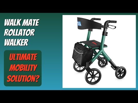 REVIEW (2025): WALK MATE Rollator Walker. Features