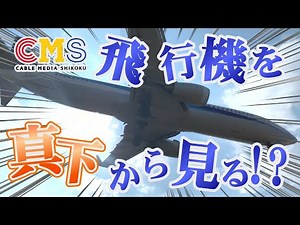 【大迫力】高松空港で飛行機を真下から見られるスポットをご紹介！