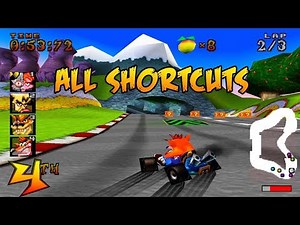 Semua Jalan Pintas di Game Crash Team Racing PS1