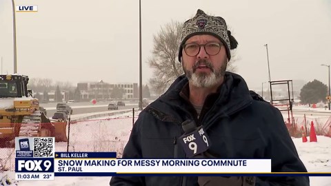 MN weather: Crash numbers from snowy Friday morning