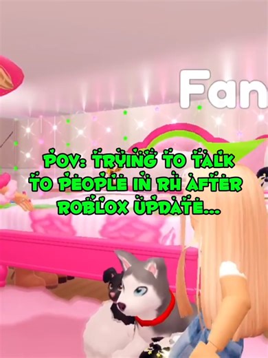 POV: WE CAN’T TALK IN ROBLOX CHAT ANYMORE! 😭 #roblox #royalehighroblox #robloxupdate #royalehigh #robloxchat