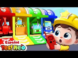 The Wheels on the Truck | Yes! Neo | Nursery Rhymes | BabyBus Spanish