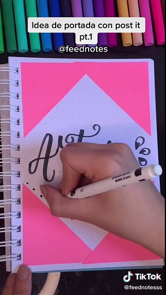 Creative Post It Notebook Cover Ideas for Back to School
