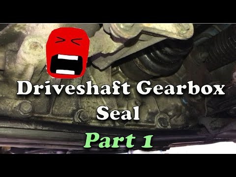 Ford Fiesta mk3 - Driveshaft Gearbox Seal (Everything Went Wrong) - Part 1