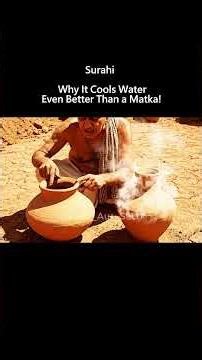 Surai vs Matka: Why a Surai Cools Water Better Than an Earthen Pot! #Surai #Matka