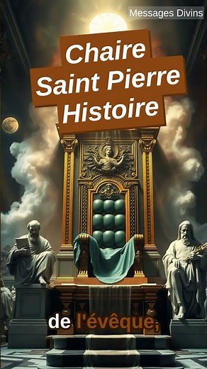 La Chaire de Saint Pierre : Origine et Signification