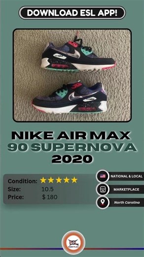 MARKETPLACE || Buy & Sell Sneakers Nationally & Locally on ESL app! 💯 #buyselltrade