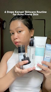 6 steps korean skincare routine for acne prone skin💙✨ cleanser [sold out] : skin booster: https://s.shopee.ph/7pfOvaPxgU toner: https://s.shopee.ph/7fLyjHQb1T serum: https://s.shopee.ph/8AIFKCOh0a moisturizer: https://s.shopee.ph/7zyp7tPKLZ sunscreen: https://s.shopee.ph/8Uv5ioNQKg #skincare #skincareroutine #cosrx #kbeauty #acneproneskin #AcneProneSkinCare #acnetreatment #Acne #acnescars #acneproblems #acnecare #koreanskincare #SensitiveSkin #sensitiveskincare #acnefree | 𝙎𝙝𝙞𝙡𝙗𝙚𝙚