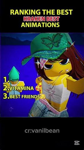 Ranking the best Kraken best animation #ranking #roblox #rblx #animation #99nightintheforest