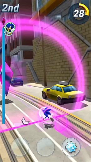 Sonic Forces Run With NO Powerups ⚡#sonic #sybotv #shorts #sonicfrontiers #sonicforces #sonicrush