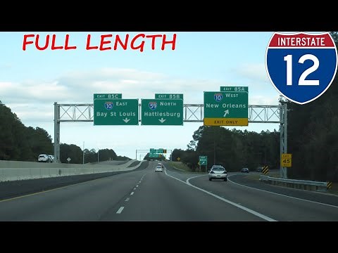 Interstate 12 eastbound