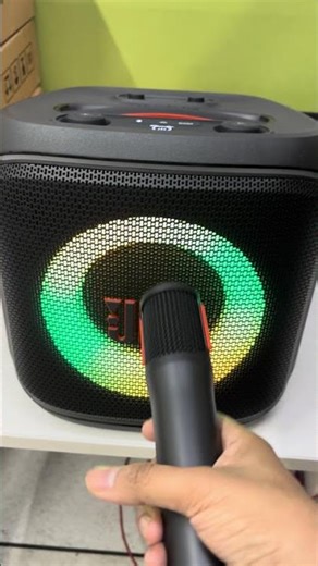 Jbl Sound check with mic #satisfying #jbl #jblhardbass