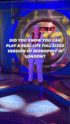 You can now play a real-life, full-sized version of Monopoly in London🎲 Located in the heart of the city, MONOPOLY LIFESIZEDis an immersive life-sized version of the iconic family board game. It’s a unique 4D experience with escape-room-style challenges across a giant Monopoly board. With all of the signature elements of Monopoly gameplay, compete with your friends and family to build your very London empire! With 4 different editions of Monopoly Lifesized boards to choose from, this experience