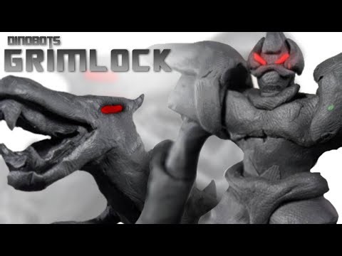 DINOBOTS GRIMLOCK Transform - Short Flash Transformers Series (Stop Motion)