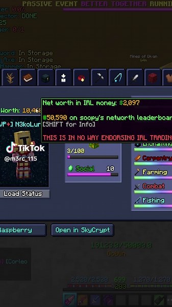 Discovering Your Gaming Net Worth in Hypixel Skyblock