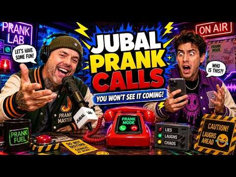 jubal prank calls | Hacker Locks My Phone… While I’m On Air 😵📱 | phone tap podcast