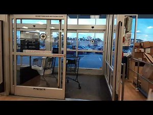 (Full Video) Stanley Automatic Doors at Marshalls at Sioux City IA