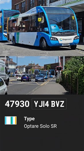 Stagecoach Bus 47930 at Chichester Station