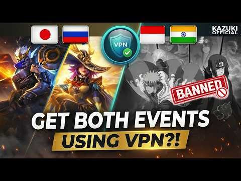 HOW TO ACCESS THE BOUNTY HUNTER EVENT USING VPN | NARUTO IS BANNED