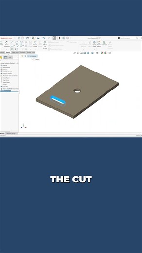 Stop Rebuilding Features — Turn Them into Library Features in SOLIDWORKS #shorts