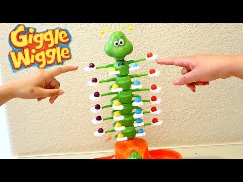 Jugando "Divertido Juego" de Gusanito Bailarin Giggle Wiggle Fun Game