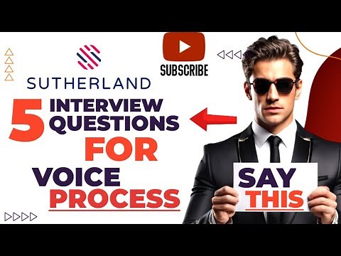 Sutherland international voice process Kochi common Interview questions and answers