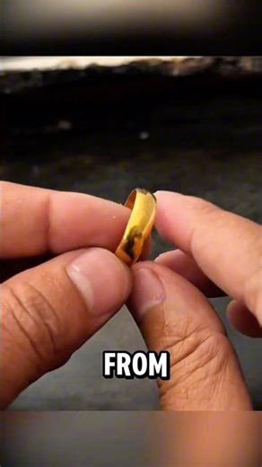 50-Cent Coin Transforms Into Gold Ring #Satisfying #DIY #Tutorial