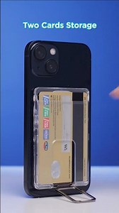 ACMIC MAGWALLET ST01 🔥 Magnetic MagSafe Slim Card Holder + Stand & PopSocket!