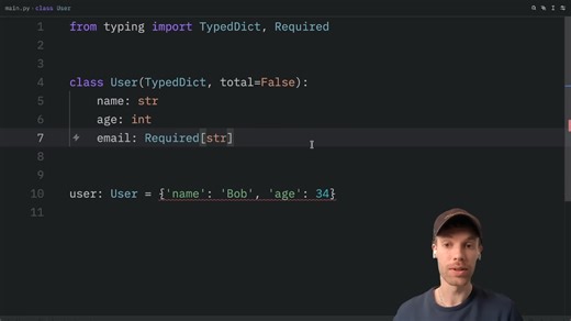 TypedDict 在 Python 中非常棒