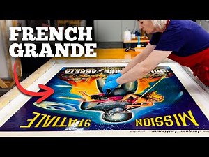 These Colors Blew Us Away | Restoring A “The Day The Earth Stood Still” Movie Poster