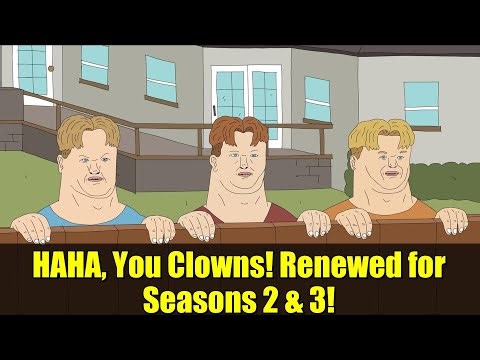 HAHA, You Clowns! Renewed for Seasons 2 & 3! | Adult Swim's Hit Animated Series