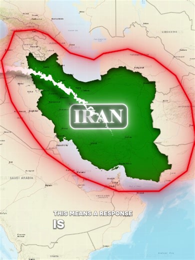 Range on map #maps #technology #sky #iranian #facts | maps