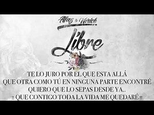 Afaz Natural Y Norick - Libre (Video Lyric) LETRA 2017