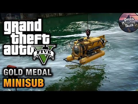 GTA V Minisub Full Mission | Submarine Heist Setup Gameplay