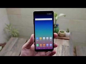 Samsung Galaxy A8+ 18:9 Unboxing And Hands On First Look