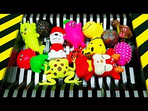 Sredding Squishy Orbeez Frog! Orbeez Slime AntiStress Ball toy Destroyed! What's Inside?!