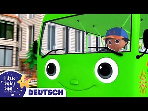 Die farbigen Busse | Kinderlieder | Little Baby Bum Deutsch | Cartoons für Kinder