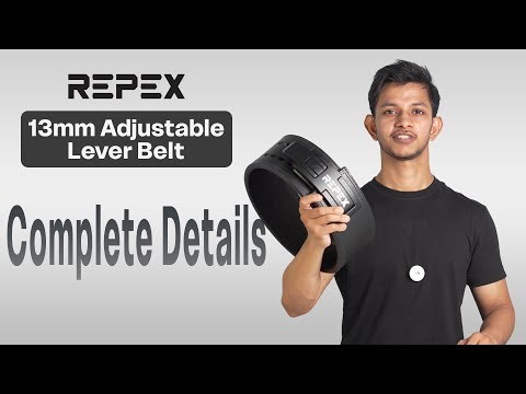 Repex 13mm Adjustable Lever Belt, powerlifting belt | Complete details