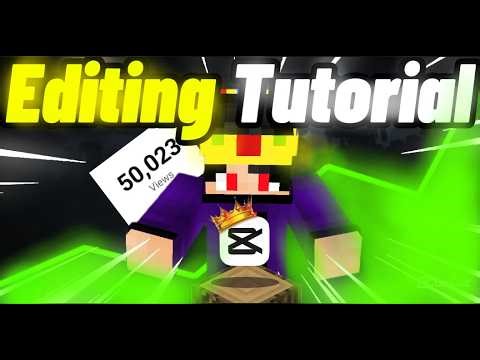 Edit Minecraft videos like a pro 🔥on mobile | "Level Up Your Edits: Minecraft Tutorial for Creators