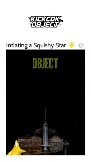 ASMR | EXPERIMENTS | FUN on Instagram: "Inflating a Squishy Star 🌟💨 | SlowMo ASMR There’s something unbelievably satisfying about watching a soft, squishy star slowly come to life. At first it looks flat and lifeless — just a tiny toy with no expression — but the moment the air begins to flow in, everything changes. The surface stretches, the creases smooth out, and the star begins to puff up like it’s taking its very first breath. Each frame captures that gentle transformation as the material