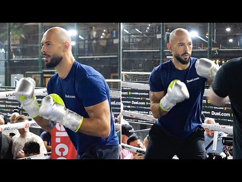 ANDREW TATE - BOXING TRAINING (FULL WORKOUT)