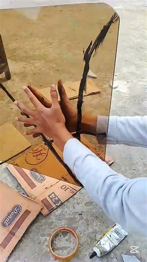 break glass repair 💔#anime #h_a_inventions #experiment