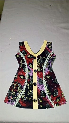 Simple Girls Frock Design cutting and stitching 117#simple #sewing