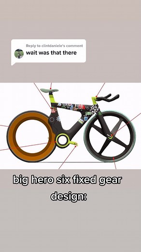Big Hero 6 Fixed Gear Design | Cycling Community