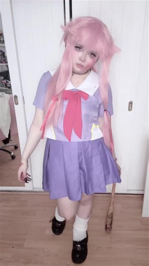 Celebrate New Year with Yuno Gasai Cosplay
